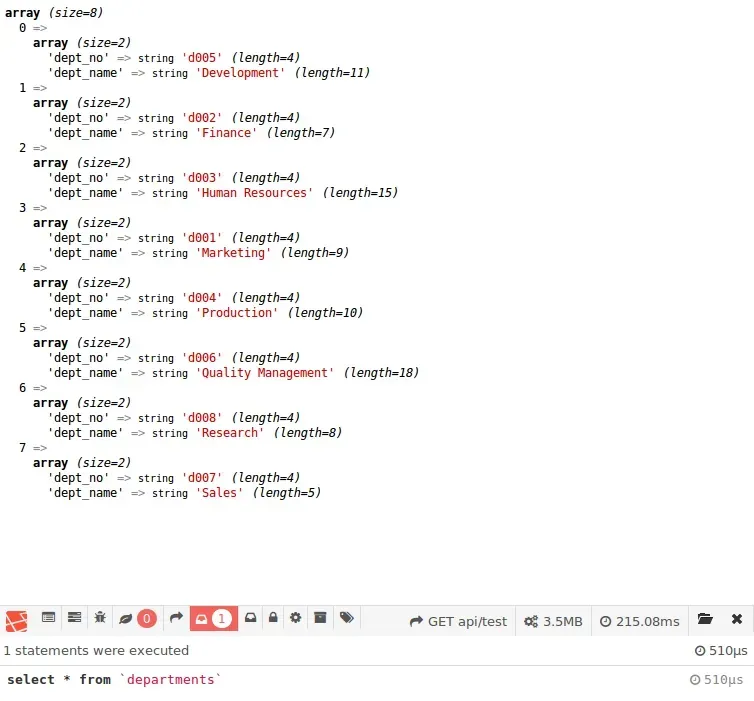 Query Caching